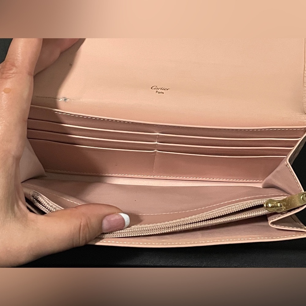 Cartier Love Collection long wallet in blush pink - Picture 7 of 16